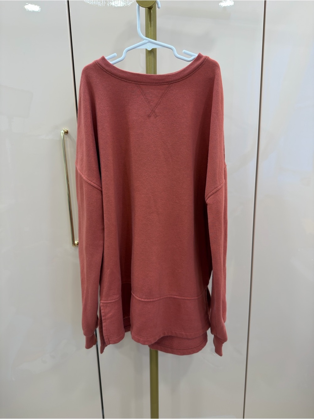Universal Thread Rose Dusty-Pink Pullover Sweatshirt